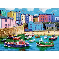 Ravensburger (19433) - Kevin Walsh: "Tenby" - 1000 brikker puslespil