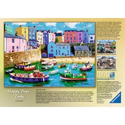Ravensburger (19433) - Kevin Walsh: "Tenby" - 1000 brikker puslespil