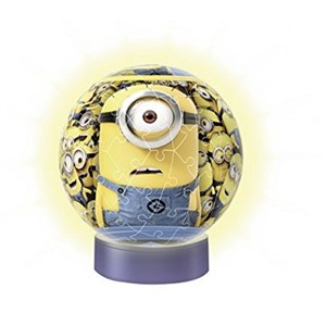 Ravensburger (12185) - "Minions + LED" - 72 brikker puslespil