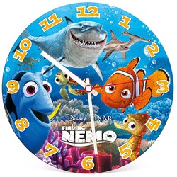 Clementoni (23022) - "Puzzle Clock, Nemo and Dory" - 96 brikker puslespil