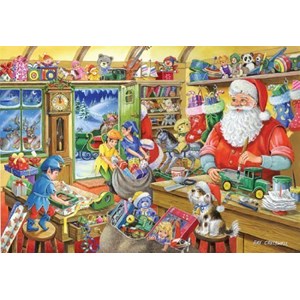The House of Puzzles (2162) - "No.5, Santa's Workshop" - 500 brikker puslespil