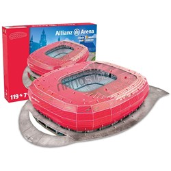 Nanostad (Bayern) - "Allianz Arena, Bayern" - 119 brikker puslespil