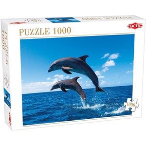 Tactic (53864) - "Dolphin Paradise" - 1000 brikker puslespil