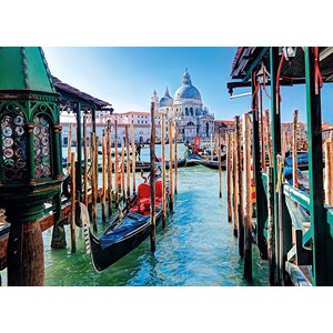 Tactic (53926) - "Grand Canal Church" - 1000 brikker puslespil