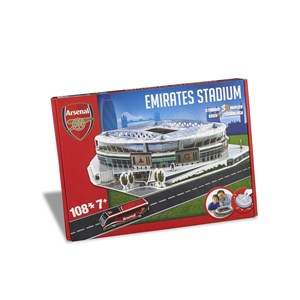 Nanostad (Arsenal) - "Emirates Stadium, Arsenal" - 108 brikker puslespil