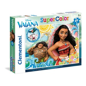 Clementoni (26957) - "Disney Vaiana" - 60 brikker puslespil