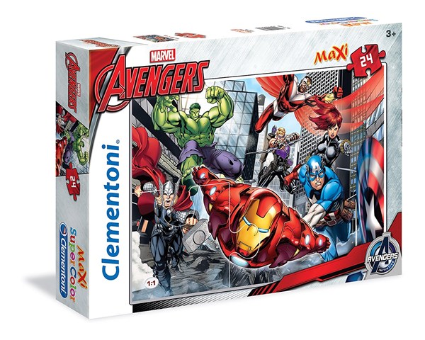 Clementoni (24036) - "Avengers" - 24 brikker puslespil
