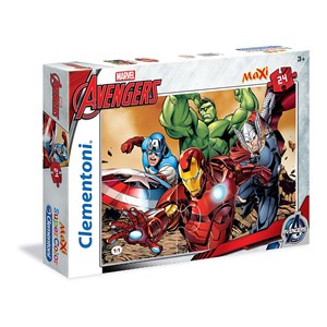 Clementoni (24037) - "Avengers" - 24 brikker puslespil
