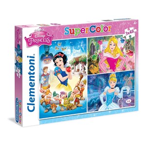 Clementoni (25211) - "Disney Princess" - 48 brikker puslespil