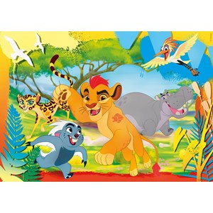 Clementoni (26584) - "The Lion Guard" - 60 brikker puslespil