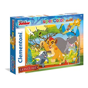 Clementoni (26584) - "The Lion Guard" - 60 brikker puslespil