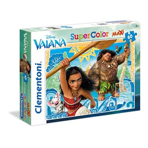 Clementoni (26585) - "Vaiana" - 60 brikker puslespil
