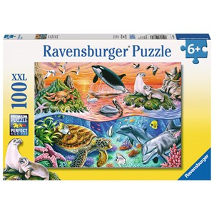 Ravensburger (10681) - "Beautiful Ocean" - 100 brikker puslespil