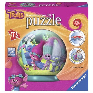 Ravensburger (12197) - "Trolls" - 72 brikker puslespil