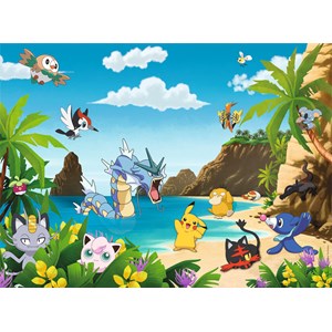 Ravensburger (12840) - "Pokemon" - 200 brikker puslespil