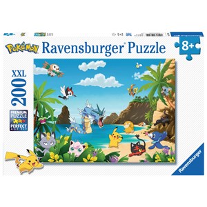 Ravensburger (12840) - "Pokemon" - 200 brikker puslespil