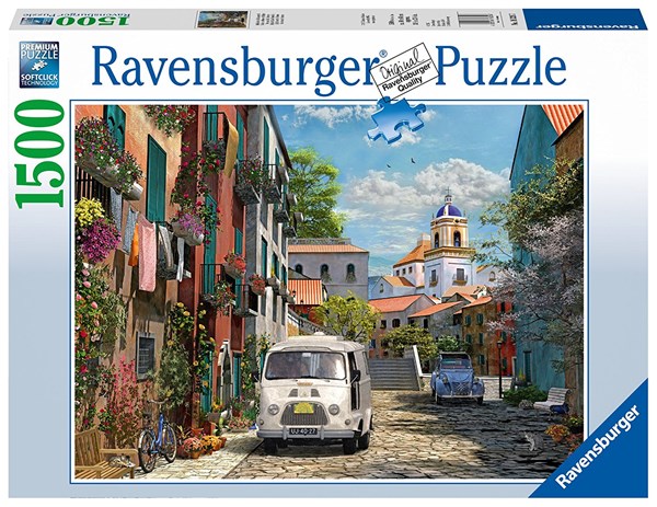 Ravensburger (16326) - Dominic Davison: "Sydfrankrig Idyllisk" - 1500 brikker puslespil
