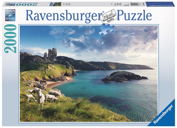 Ravensburger (16626) - "The Green Island" - 2000 brikker puslespil