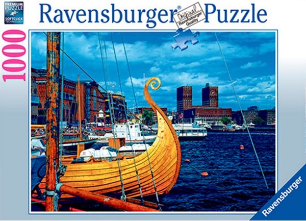 Ravensburger (19714) - "Oslo" - 1000 brikker puslespil