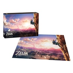 USAopoly (PZ005-502) - "The Legend of Zelda™ Breath of the Wild Scaling Hyrule" - 1000 brikker puslespil