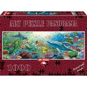 Art Puzzle (4474) - "Underwater Paradise" - 1000 brikker puslespil