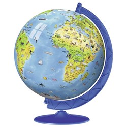 Ravensburger (12342) - "World Globe in English" - 180 brikker puslespil