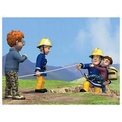 King International (05642) - "Fireman Sam" - 12 24 35 50 brikker puslespil