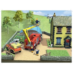 King International (05642) - "Fireman Sam" - 12 24 35 50 brikker puslespil