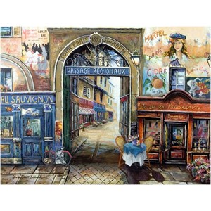 Ravensburger (16241) - "Passage to Paris" - 1500 brikker puslespil