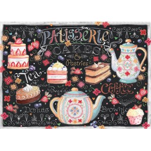 Schmidt Spiele (58274) - "Patisserie" - 1000 brikker puslespil