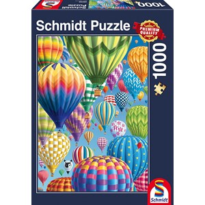 Schmidt Spiele (58286) - "Balloons" - 1000 brikker puslespil