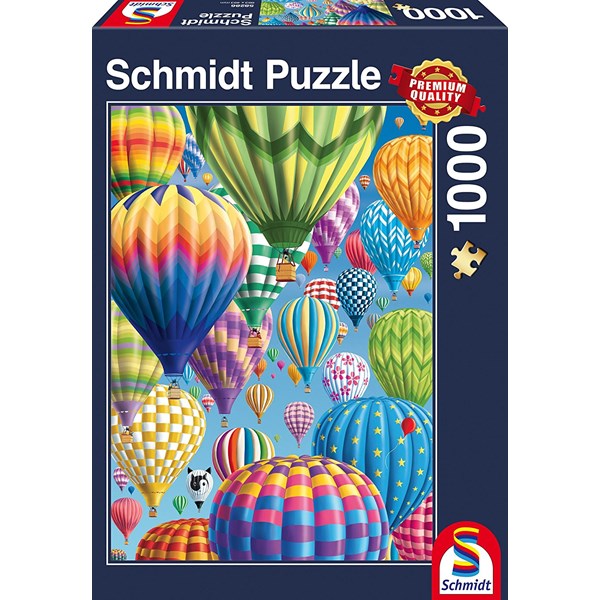 Schmidt Spiele (58286) - "Balloons" - 1000 brikker puslespil