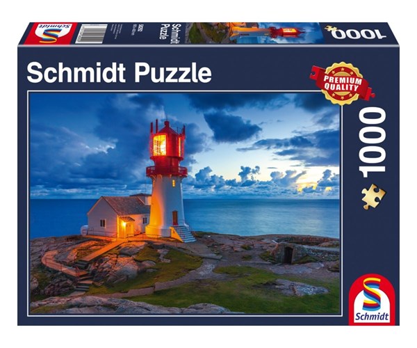 Schmidt Spiele (58292) - "Lighthouse" - 1000 brikker puslespil