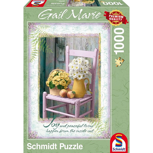 Schmidt Spiele (59393) - Gail Marie: "Joy" - 1000 brikker puslespil