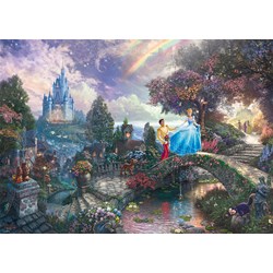 Schmidt Spiele (59472) - Thomas Kinkade: "Cinderella" - 1000 brikker puslespil