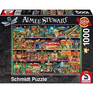 Schmidt Spiele (59376) - Aimee Stewart: "Wonderful World of Toys" - 1000 brikker puslespil