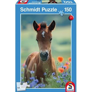 Schmidt Spiele (56196) - "My Dear Foal" - 150 brikker puslespil