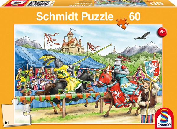 Schmidt Spiele (56204) - "In the knights" - 60 brikker puslespil