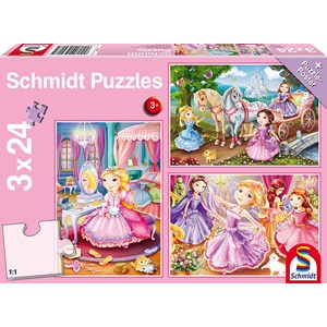 Schmidt Spiele (56217) - "Princess" - 24 brikker puslespil
