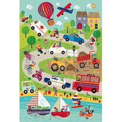 Schmidt Spiele (56219) - "World of Vehicles" - 24 brikker puslespil