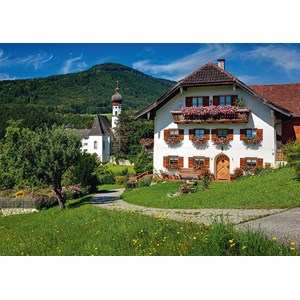 Schmidt Spiele (58273) - "Holiday on Hoglworth Abbey" - 500 brikker puslespil