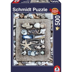 Schmidt Spiele (58298) - "Treasures of the Sea" - 500 brikker puslespil