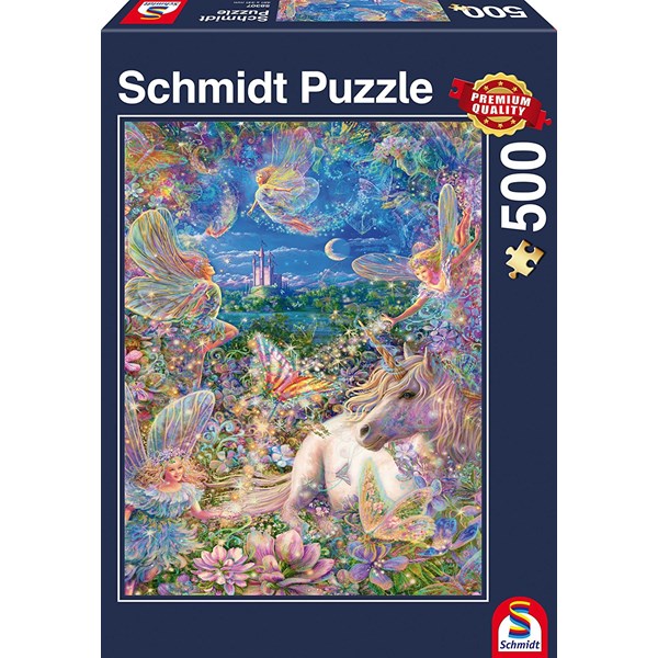 Schmidt Spiele (58307) - "Fairytale Dream" - 500 brikker puslespil