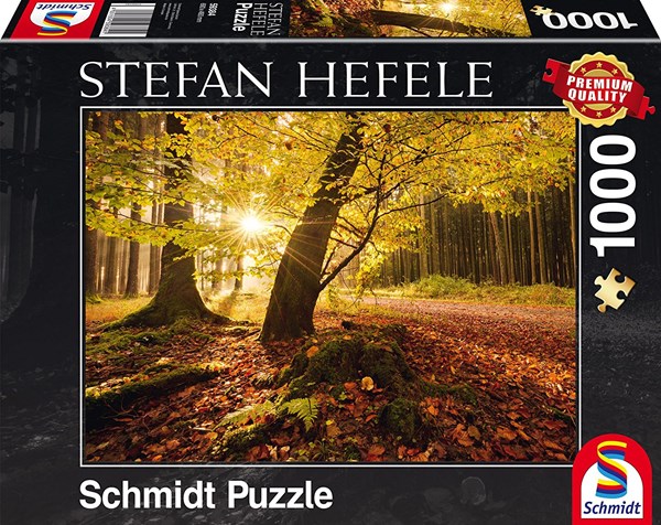 Schmidt Spiele (59384) - Stefan Hefele: "Autumn Magic" - 1000 brikker puslespil