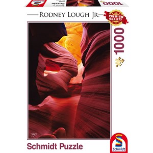 Schmidt Spiele (59389) - Rodney Lough Jr.: "Angels Among, Navajo Indian Tribal Reservation, Arizona" - 1000 brikker puslespil