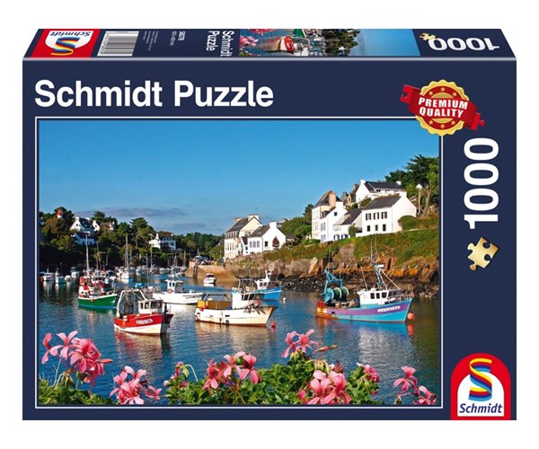 Schmidt Spiele (58276) - "Summer on the water" - 1000 brikker puslespil