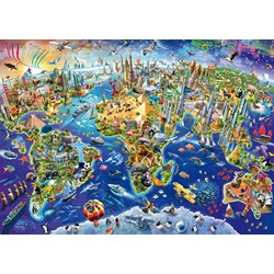 Schmidt Spiele (58288) - "Discover Our World" - 1000 brikker puslespil