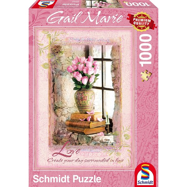 Schmidt Spiele (59392) - Gail Marie: "Love" - 1000 brikker puslespil