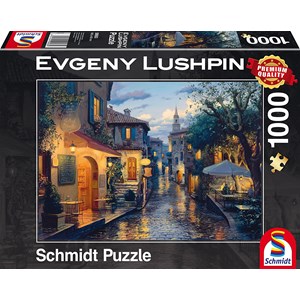 Schmidt Spiele (59563) - Eugene Lushpin: "Magical Evening Mood" - 1000 brikker puslespil
