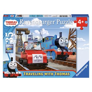 Ravensburger (08752) - "Traveling with Thomas" - 35 brikker puslespil